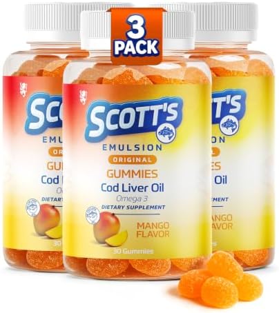 Omega-3 Mango Gummies, 90 ct — 3-Pack